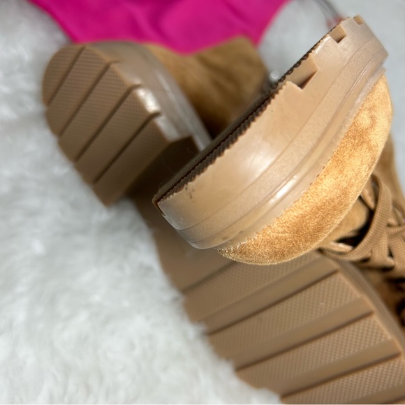 DOLCE VITA LOTTIE CLEAR COMBAT BOOT 8 - Picture 9 of 14